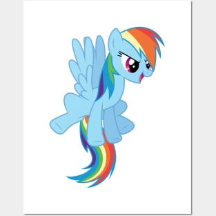 Rainbow Dash will help out Posters and Art